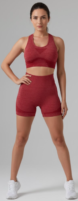 NUEVOS CONJUNTO DEPORTIVO SHORT TOP LEVANTA GLÚTEO