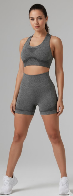 NUEVOS CONJUNTO DEPORTIVO SHORT TOP LEVANTA GLÚTEO