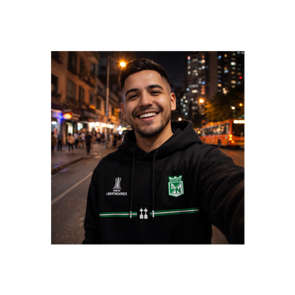 BUZO ATLÉTICO NACIONAL - LOGOS BORDADOS