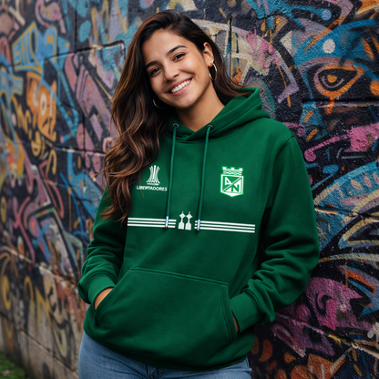 BUZO ATLÉTICO NACIONAL - LOGOS BORDADOS