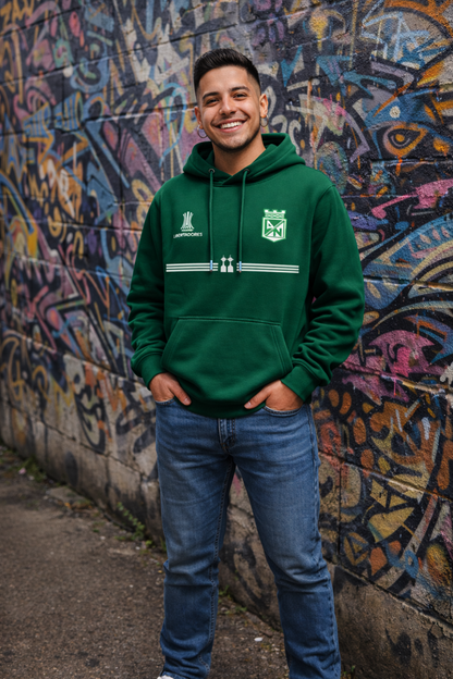 BUZO ATLÉTICO NACIONAL - LOGOS BORDADOS